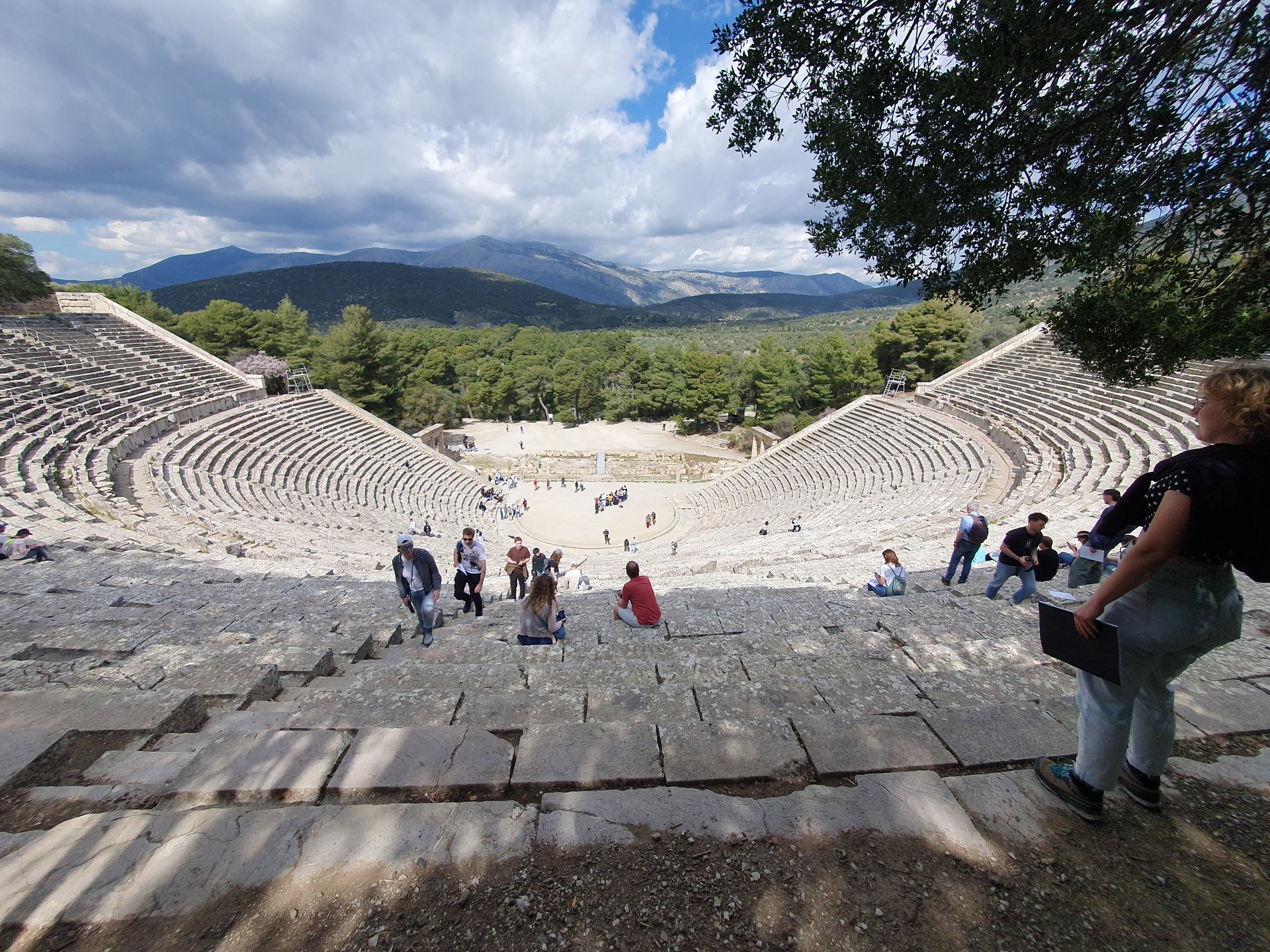 Das Theater im Heiligtum von Epidauros