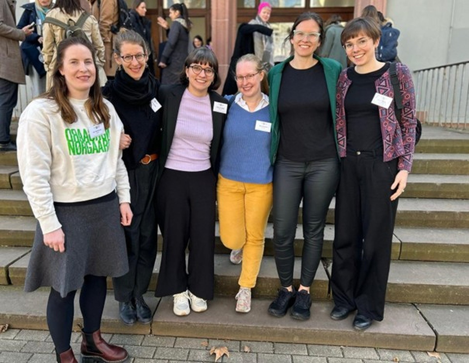Lisa-Marei Stalp, Laura Bottenberg, Saskia Schomber, Paula Neumann, Henrike Arnold, Mareike Ehlert (v.l.n.r.)